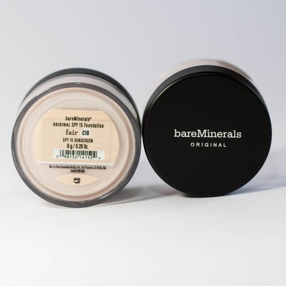 #NWT bareMinerals SPF15 Original Foundation Fair C10 8g/0.28oz - Lot of 2 - Picture 1 of 2
